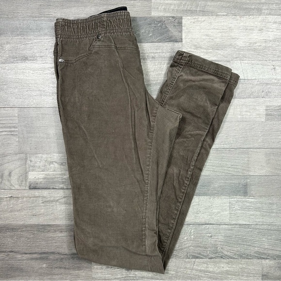 Athleta Brown Solstice Velvet Pants - Picture 1 of 8